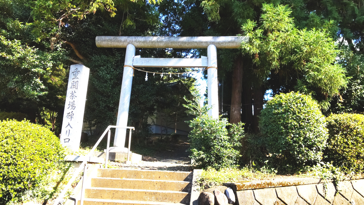 出雲祝神社－裏参道入口の鳥居